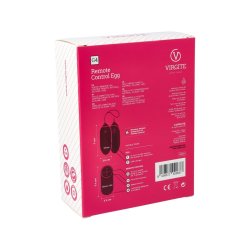 VIRGITE G4 Vibrations-Ei mit Fernbedienung Schwarz