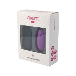VIRGITE G3 Vibrations-Ei mit Fernbedienung Lila