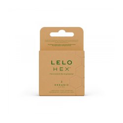 LELO Hex Organic Latex Kondome 3 Stk.