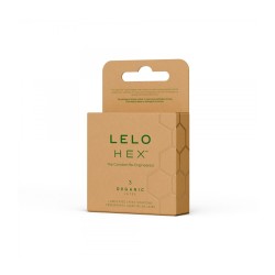 LELO Hex Organic Latex Kondome 3 Stk.