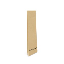 LIEBE SEELE Black Bond: Leather Riding Crop with wide Tip