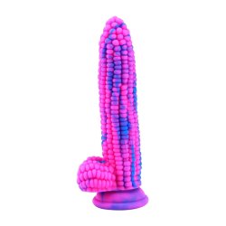 F*CK MY COLOR Corn Dildo 17 x 4 cm Pink/Blau