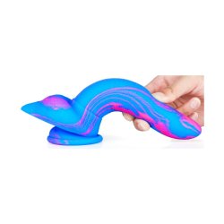 F*CK MY COLOR Banadick Dildo 15 x 4 cm Blau/Pink