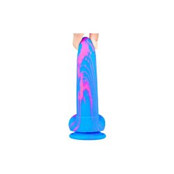 F*CK MY COLOR Banadick Dildo 15 x 4 cm Blau/Pink