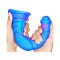 F*CK MY COLOR Dog Long Dildo 26 x 6 cm Blau/Pink