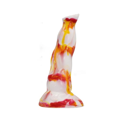 F*CK MY COLOR Lupkal Dildo 19 x 5.5 cm Weiss/Orange