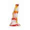 F*CK MY COLOR Lupkal Dildo 19 x 5.5 cm Weiss/Orange