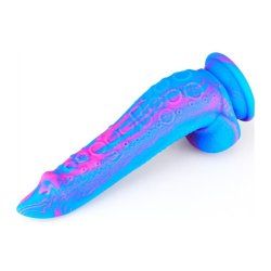 F*CK MY COLOR Inkipus Dildo 18 x 5.5 cm Blau/Pink
