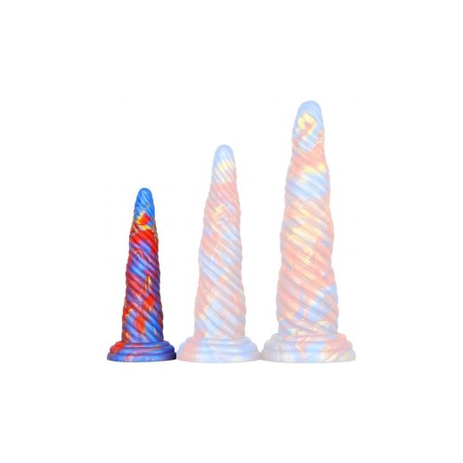 F*CK MY COLOR Strik Horn Dildo Small 18 x 4.8 cm Multicolor