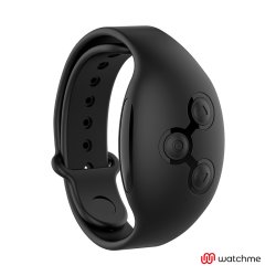 ANBIGUO WatchMe Vernet Anal-Plug mit Vibration & Smartwatch-Fernbedienung Schwarz