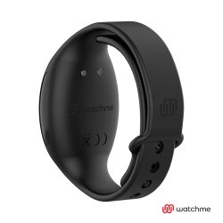 ANBIGUO WatchMe Vernet Anal-Plug mit Vibration & Smartwatch-Fernbedienung Schwarz