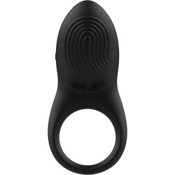 IBIZA Full Contact Ring mit Vibration & Fernbedienung Schwarz