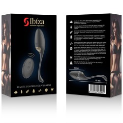 IBIZA Remote Control Egg Vibrator mit Fernbedienung Schwarz