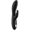 IBIZA Rotating Rabbit Vibrator mit rotierenden Perlen Schwarz