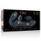 IBIZA Strapless Strap-On mit 3 Motoren & Fernbedienung Schwarz