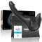 IBIZA Strapless Strap-On mit 3 Motoren & Fernbedienung Schwarz