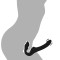 IBIZA Strapless Strap-On mit 3 Motoren & Fernbedienung Schwarz