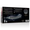 IBIZA Pulsing G-Spot & Clitoral Vibrator Schwarz