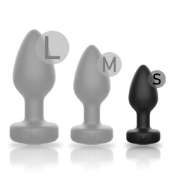 IBIZA Remote Control Anal Plug Vibrator mit Fernbedienung Small Schwarz