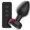 IBIZA Remote Control Anal Plug Vibrator mit Fernbedienung Medium Schwarz
