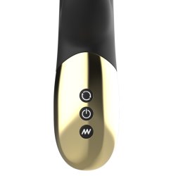 IBIZA Rotating Rabbit Vibrator mit Rotation & Vibration Schwarz