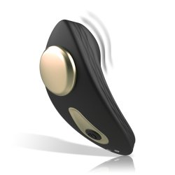 IBIZA Silicone Panty Vibrator mit Fernbedienung Schwarz