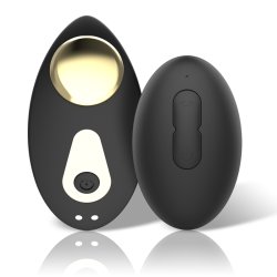 IBIZA Silicone Panty Vibrator mit Fernbedienung Schwarz