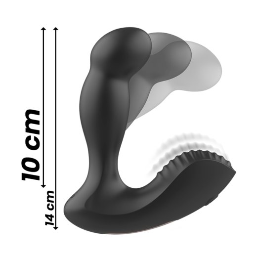 IBIZA Remote Control Anal Massager mit Fernbedienung 10 x 3.5 cm Schwarz