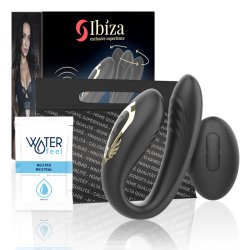 IBIZA Wave Doppel-Vibrator Schwarz