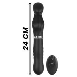 IBIZA Strapless Strap-On Up & Down mit Fernbedienung...