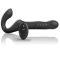 IBIZA Strapless Strap-On Up & Down mit Fernbedienung Schwarz