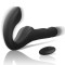 IBIZA Strapless Strap-On Up & Down mit Fernbedienung Schwarz