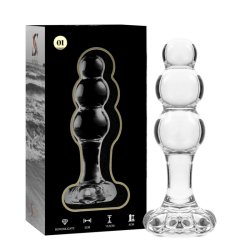NEBULA BY IBIZA Modell 01 Anal-Plug 10.5 cm Ø 3 cm Klar