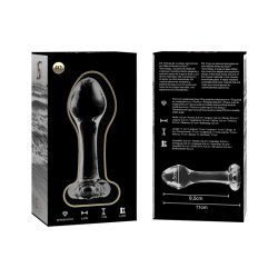 NEBULA BY IBIZA Modell 02 Anal-Plug 11 cm Ø 3.5 cm Klar