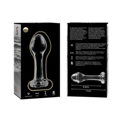 NEBULA BY IBIZA Modell 2 Anal-Plug 11 cm Ø 3.5 cm Klar
