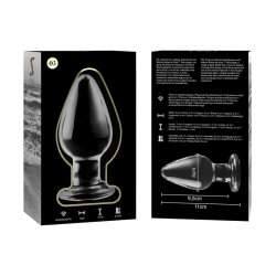 NEBULA BY IBIZA Modell 03 Anal-Plug 11 cm Ø 5 cm Klar