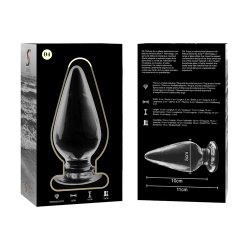 NEBULA BY IBIZA Modell 04 Anal-Plug 11 cm Ø 5 cm Klar