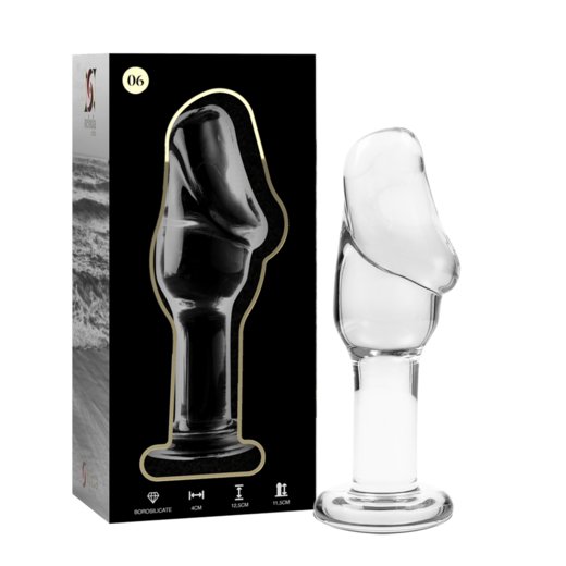 NEBULA BY IBIZA Modell 6 Anal-Plug 12,5 cm Ø 4 cm Klar