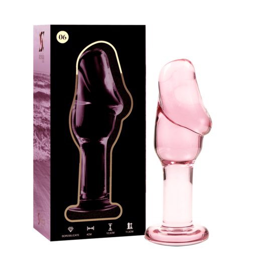 NEBULA BY IBIZA Modell 6 Anal-Plug 12,5 cm Ø 4 cm Rosa