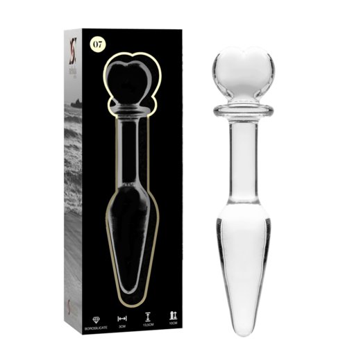 NEBULA BY IBIZA Modell 7 Anal-Plug 13,5 cm Ø 3 cm Klar