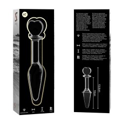 NEBULA BY IBIZA Modell 7 Anal-Plug 13,5 cm Ø 3 cm Klar