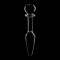 NEBULA BY IBIZA Modell 07 Anal-Plug 13,5 cm Ø 3 cm Klar