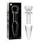 NEBULA BY IBIZA Modell 7 Anal-Plug 13,5 cm Ø 3 cm Klar