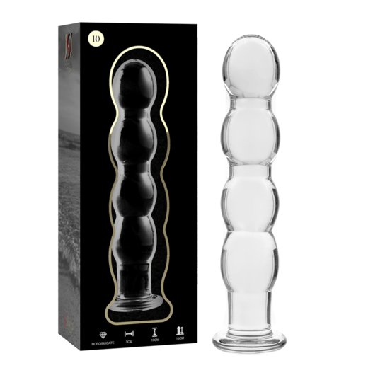 NEBULA BY IBIZA Modell 10 Glasdildo 16 cm Ø 3 cm Klar