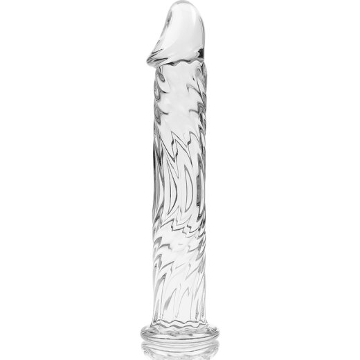 NEBULA BY IBIZA Modell 12 Glasdildo 17 cm Ø 3,5 cm Klar