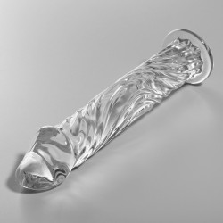 NEBULA BY IBIZA Modell 12 Glasdildo 17 cm Ø 3,5 cm Klar