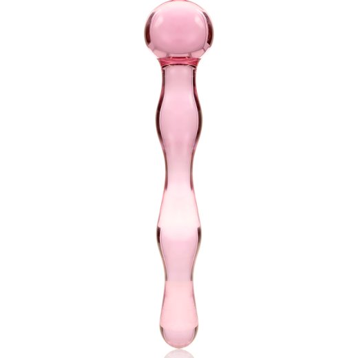 NEBULA BY IBIZA Modell 13 Glasdildo 18 cm Ø 3,5 cm Rosa