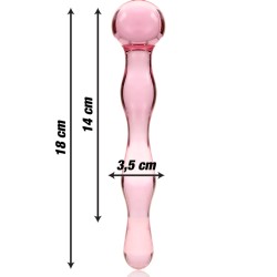 NEBULA BY IBIZA Modell 13 Glasdildo 18 cm Ø 3,5 cm...