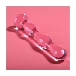 NEBULA BY IBIZA Modell 13 Glasdildo 18 cm Ø 3,5 cm Rosa