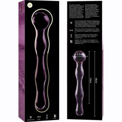 NEBULA BY IBIZA Modell 13 Glasdildo 18 cm Ø 3,5 cm Rosa